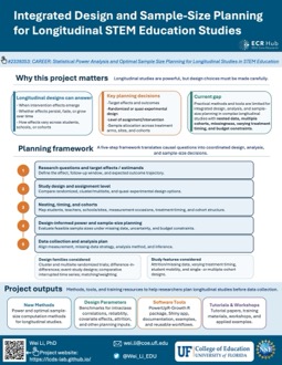 Integrated Design and Sample-Size Planning for Longitudinal STEM Education Studies