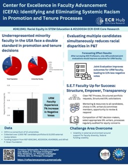 Center for Excellence in Faculty Advancement (CEFA): Identifying and Eliminating Systemic Racism in Promotion and Tenure Processes
