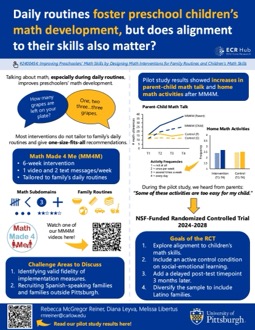 Daily routines foster preschool children’s math development, but does alignment to their skills also matter?
